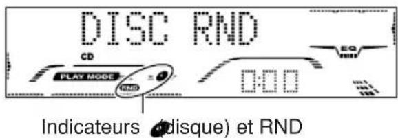 JVC KD-G801 - Pour reproduire les plages dans un ordre aléatoire (Lecture aléatoire de disque) - 2