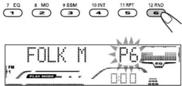 JVC KD-G801 - To store your favorite programme types - 3