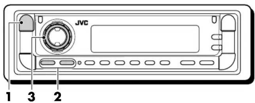 JVC KD-G801 - CAUTION: - 1