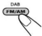 JVC KD-G801 - Choisissez le tuner DAB. - 1