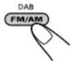 JVC KD-G701 - Wählen Sie das DAB-Frequenzband (DAB1, DAB2 oder DAB3). - 1