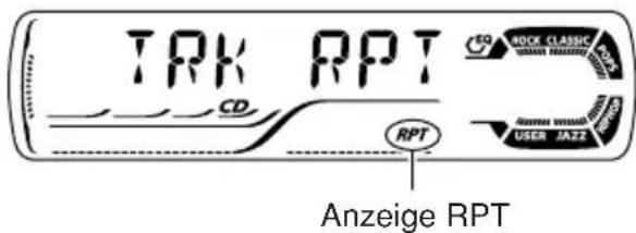 JVC KD-G502 - Zum wiederholten Abspielen der Titel (Titelwiederholung) - 3