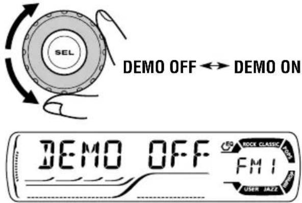 DEMO OFF ↔ DEMO ON DEMO OFF BOXE CLASSIC FMI USER JAZZ