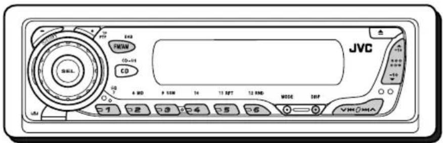 JVC KD-G501 - Note on One-Touch Operation: - 2