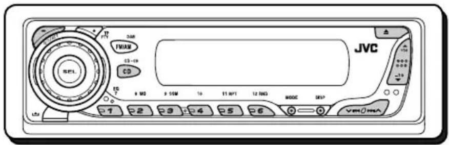JVC KD-G501 - In deze afbeelding ziet u hoe hetzelfde programma via verschillende frequenties kan worden ontvangen. - 2