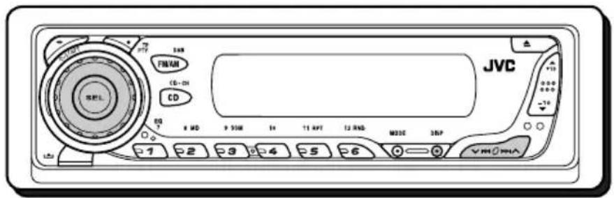 JVC KD-G501 - Annuleren van de displaydemonstratie - 6