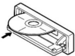 JVC KD-G501 - Insérez un CD dans la fente de d'insertion. - 1