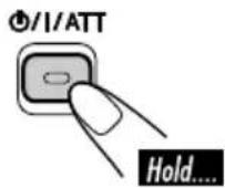 JVC KD-G312 - Pour mettre l'appareil hors tension - 1