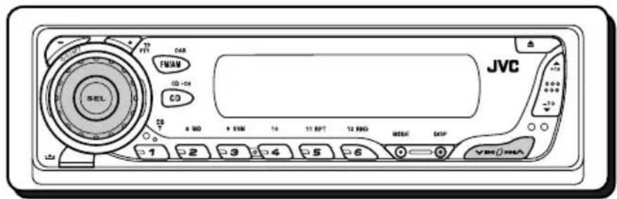 JVC KD-G302 - Annuleren van de displaydemonstratie - 6