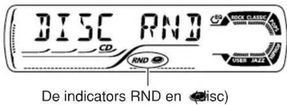 JVC KD-G301 - Fragmenten in willekeurige volgorde afspelen (Willekeurige weergave van een disc) - 3