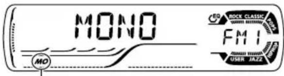 JVC KD-G301 - When an FM stereo broadcast is hard to receive: - 2