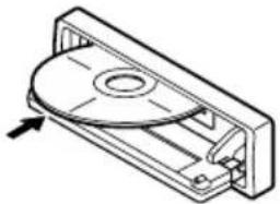 JVC KD-G301 - Insert a CD into the loading slot. - 1