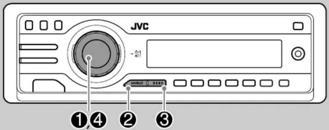 JVC KD-DV6102 - Wählen einer Zahl - 3