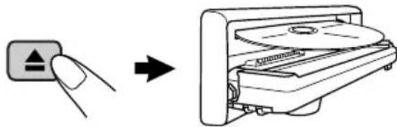 JVC KD-DV6102 - Comment forcer l'éjection d'un disque - 2