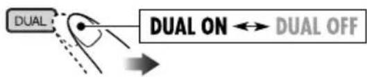 JVC KD-DV6102 - Activate Dual Zone. - 1