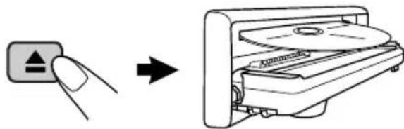 JVC KD-DV6102 - Geforceerd verwijderen van een disc - 2