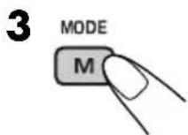 JVC KD-DV6102 - Select the FM band (FM1 - FM3) you want to store into. - 2