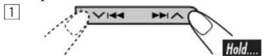 JVC KD-DV6102 - Handmatig afstemmen op een ensemble - 1