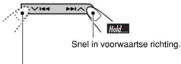 JVC KD-DV6102 - Snel voor- of achterwaarts in het fragment - 1