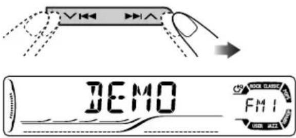 JVC KD-DV6102 - Annulation de la démonstration des affichages - 2