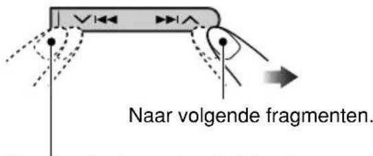 JVC KD-DV6102 - Naar volgende of voorgaande fragmenten verspringen - 1
