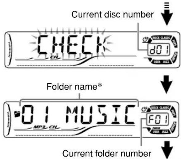 JVC KD-DV6102 - Select a disc. - 3