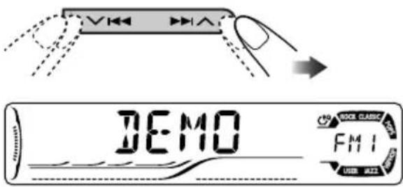 JVC KD-DV6102 - Annuleren van de displaydemonstratie - 2