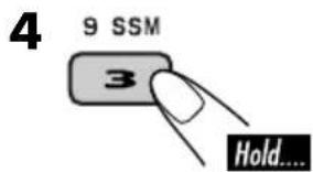 JVC KD-DV6102 - Automatische Voreinstellung von UKW-Sendern—SSM (Sequentieller Speicher für starke Sender) - 4