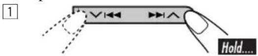 JVC KD-DV6102 - To tune in to an ensemble manually - 1