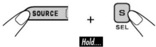 JVC KD-DV6102 - Comment forcer l'éjection d'un disque - 1