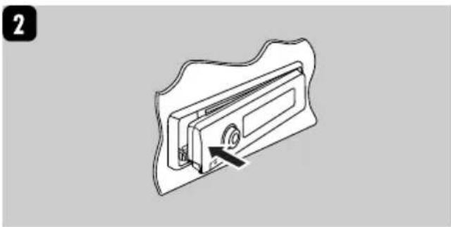 JVC KD-DV6102 - Einstellung der Uhr - 12