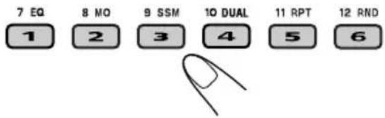 JVC KD-DV6102 - Listening to a preset station - 3