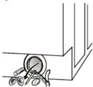 IKEA RENLIG IWM60 - Reinigung der Pumpe - 4