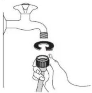 IKEA RENLIG IWM60 - Arrivée d'eau - 1