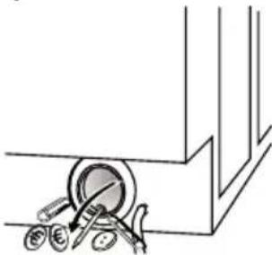IKEA RENLIG IWM60 - Pulizia della pompa - 4