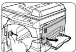 SHARP AL-1252 - RECAMBIO DEL CARTUCHO TD SOSTITUZIONE DELLA CARTUCCIA TD - 3