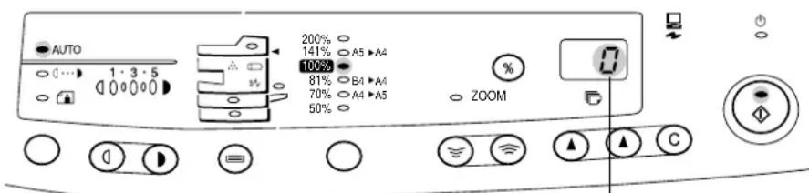 SHARP AL-1452 - INITIAL SETTINGS OF OPERATION PANEL ANFÄNGLICHE EINSTELLUNGEN DES BEDIENFELDS - 1