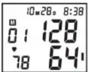 10:28. 8:30 M 0: 128 78 64