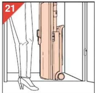 PHILIPS HB 821 - Per trasportare l'apparecchio: - 8