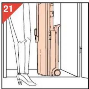 PHILIPS HB 824 - COME TRASPORTARE IL SOLARIUM - 8
