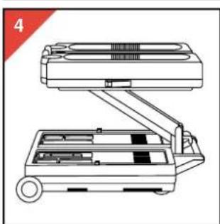 PHILIPS HB851 - Afstand UV-A filters - bed = 95 cm - 9