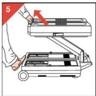 PHILIPS HB851 - Afstand UV-A filters - bed = 95 cm - 10