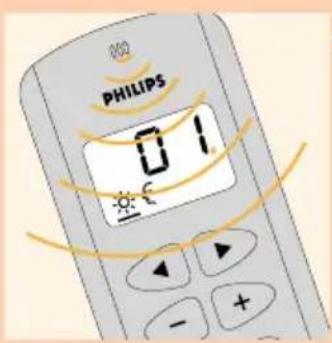 PHILIPS 01 + - +
