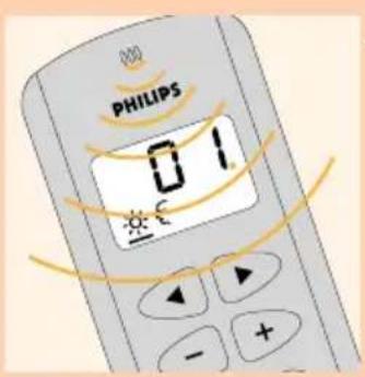 PHILIPS 01 + - +