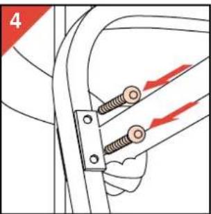 PHILIPS HB 542 - Fixing the stand - 1