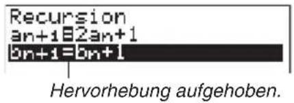 CASIO CFX-9950GB - - Spezifizieren des Generier/Nicht-Generier-Status einer Formel - 2