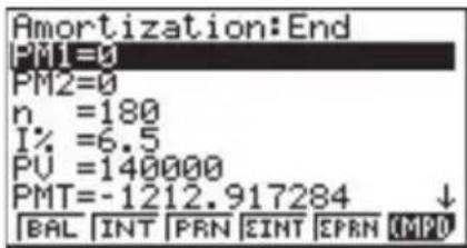 CASIO CFX-9950GB - - Umwandlung zwischen nominalem Zinssatz und effektivem Zinssatz - 4