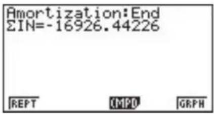 CASIO CFX-9950GB - - Umwandlung zwischen nominalem Zinssatz und effektivem Zinssatz - 6