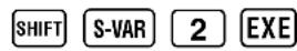 CASIO FX-3650P - Standard Deviation - 4