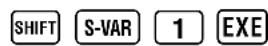 CASIO FX-3650P - Standard Deviation - 5